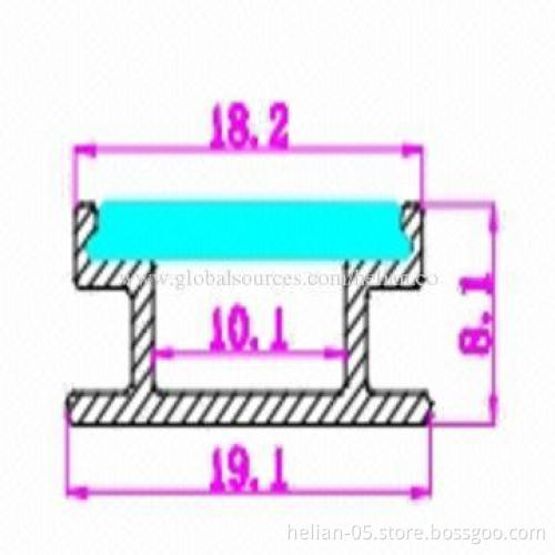 Aluminum profile for LED strip light SMD 3528 5050LED